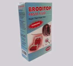 BRODITOP FLUO PASTA FARE YEMİ- FLORESANLI (100 Gr.)